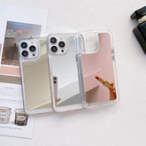 Mirror TPU Phone Case, For iPhone 13, For iPhone 13 Pro, For iPhone 13 Pro Max, For iPhone 12, For iPhone 12 Pro, For iPhone 12 Pro Max, For iPhone 11, For iPhone 11 Pro, For iPhone 11 Pro Max